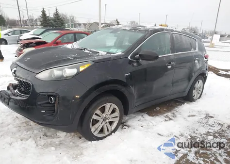 2017 Kia Sportage Lx z USA, uszkodzony, nr VIN KNDPMCAC9H7282462